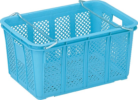 三甲 サンテナーA#50 カラー2色 容量44.3L メッシュ網目カゴ 農産物