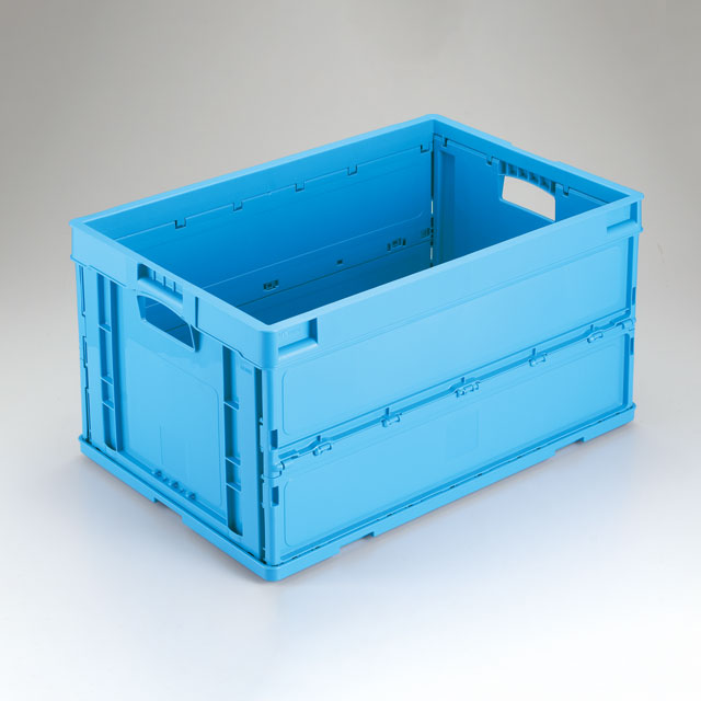 〔3個セット〕 RBコンテナー/コンテナボックス 〔58L ブルー〕 RB-58 岐阜プラスチック工業〔代引不可〕 3個セット〕 RBコンテナー⁄コンテナボックス 〔58L ブルー〕 RB-58