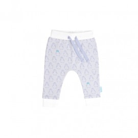 BiNKi GOTSオーガニックコットン100% ビンキペンギン柄 グレー オランダ発のダッチデザインPants penguin print M/L
