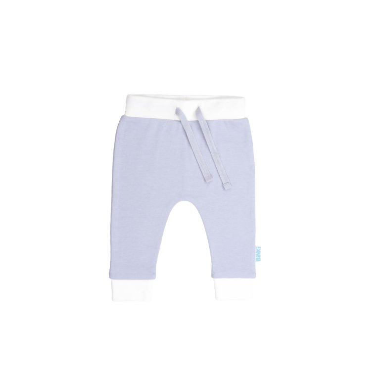BiNKi GOTSオーガニックコットン100% ビンキ ライラック色 オランダ発のダッチデザインPants lilac grey M/L