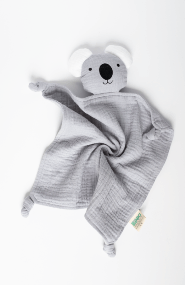 Cuddle Toy ブランケット コアラ グレー ベビーブランケット 安心毛布 安心 GOTS認定オーガニックコットン…