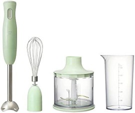 BRUNO ブルーノ マルチスティックブレンダー　BOE034 GR グリーン 離乳食 赤ちゃん 介護食 人気 キッチン家電 ミキサー フードミキサー フードプロセッサー 氷も砕ける 泡立て 泡立て器 洗いやすい 刻む 氷対応 初心者 つぶす アタッチメント 5役  【送料無料】