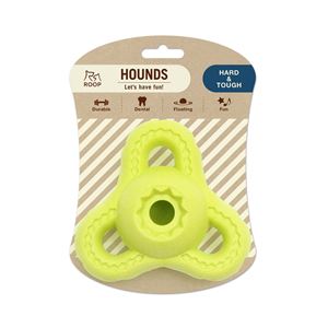 （まとめ）ハウンズ ブーマー イエロー【×3セット】 (犬用玩具)(卸商品)