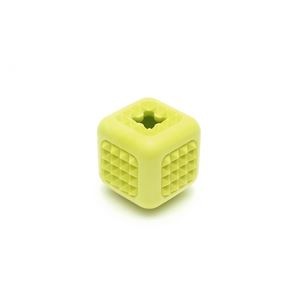 （まとめ）ハウンズ キューブ イエロー【×3セット】 (犬用玩具)(卸商品)