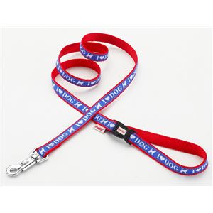 （まとめ）Little Angel ラブドッグリード XS・SS ブルー【×3セット】 (犬用品/リード)NK005