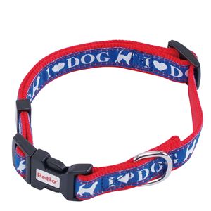 （まとめ）Little Angel ラブドッグカラー SS ブルー【×5セット】 (犬用品/首輪)NK005