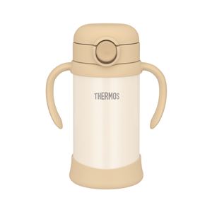 サーモス まほうびんのベビーストローマグ 350ml サンドベージュ FJT-350NK005