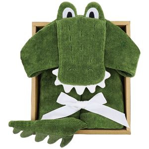 ディーゴ フード付バスタオル アリゲーター 9157-041NK005