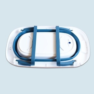 ベビーバス 折りたたみ ソフトタブ コンパクト 軽量 止水栓 排水口 お風呂 ペットバス(卸商品)