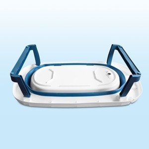 ベビーバス 折りたたみ ソフトタブ コンパクト 軽量 止水栓 排水口 お風呂 ペットバス(卸商品)