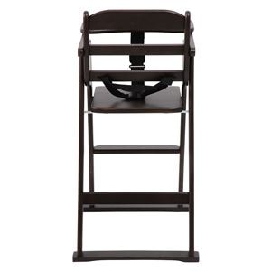 ベビーチェア 子供椅子 幅43×奥行63×高さ83cm ブラウン 木製 折りたたみ収納可 プレゼント ギフト 贈り物(卸商品)