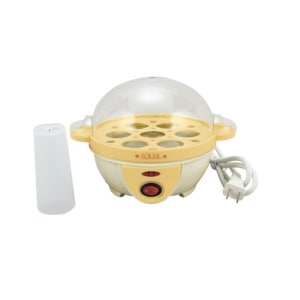 電気 ゆでたまご器 キッチン家電 約幅215mm 計量カップ付き 1度に最大7個作れる ソレイユ お弁当作り キッチン 台所(卸商品)