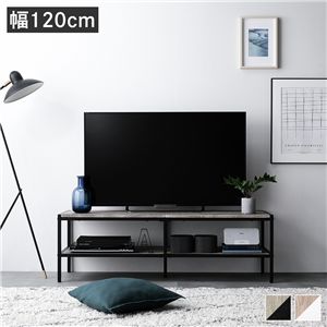 テレビボード テレビ台 単品 幅120cm ヴィンテージ オープンタイプ ローボード インテリア家具 TV台 TVボード 組立品(卸商品)