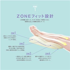 足枕/フットピロー カバー付き 『エアロフロー』 日本製 〔リフレクソロジー リラックスグッズ〕(卸商品)