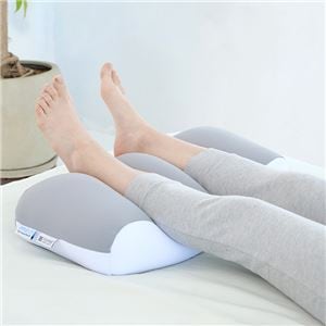 天使のおやすみ足枕 約55×20×13cm グレーNK005