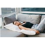 枕 寝具 約90×70×20cm ホワイト 日本製 ポリエステル ツインレストピロー ベッドルーム 寝室NK005|卸直送品