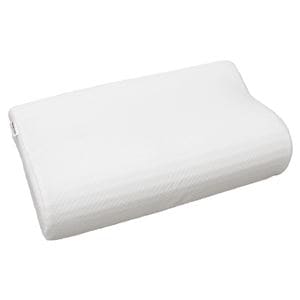 メリーナイト 高反発まくら 約32×53×9～12cm ホワイト(卸商品)