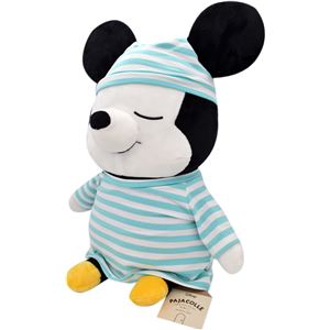 【Disney ディズニー】 きせかえ パジャマ 添い寝枕/抱き枕 【ミッキー】 50×30cm ポリエステル 〔ベッドルーム 寝室〕NK005