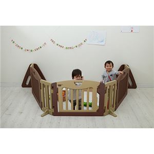 日本育児キッズパーテーション カラフル 5010103001 1台NK005