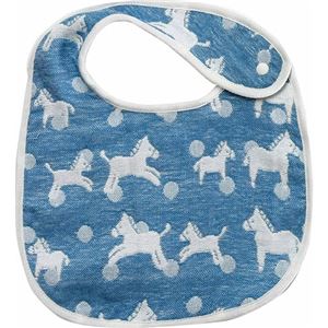 エレファントインファント フラッフィーガーゼ スタイ ブルー 約20×30cm C6089527NK005