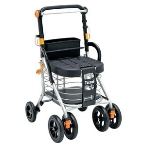 シルバーカー/手押し車 【スタンダードタイプ】 小物トレー付き 幸和製作所 『テイコブボルサ』 〔介護用品 福祉用品〕NK005