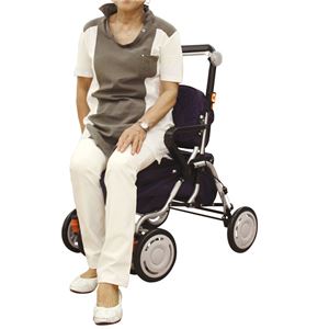 大容量シルバーカー/手押し車 【スタンダードタイプ】 幸和製作所 『レコルティ』 プラムパープル 〔介護用品 福祉用品〕(卸商品)