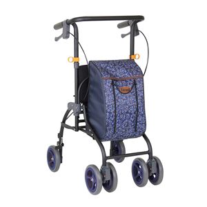 シルバーカー/手押し車 【ミドルタイプ】 U字型ハンドル 幸和製作所 『フィーナ』 ネイビー 〔介護用品 福祉用品〕(卸商品)