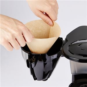 メリタコーヒーメーカー イージートップサーモ 10杯用 ブラック LKT-1001／B 1台NK005