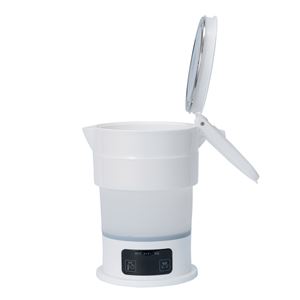 MCO コンパクトに折りたためる電気ケトル MBE-TK04/WH ホワイトNK005