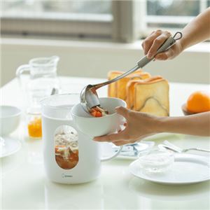 ドリテック調理ポット ククポ 1.5L ホワイト PO-163WT 1台NK005