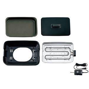 象印ホットプレート やきやき 1枚プレート 深型プレート ブラック EA-KA10-BA 1台NK005