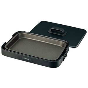 象印ホットプレート やきやき 1枚プレート 深型プレート ブラック EA-KA10-BA 1台NK005