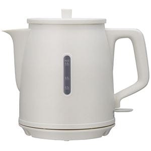 dretec ドリテック 電気ケトル キューポット 0.8L ホワイト PO-372WTNK005