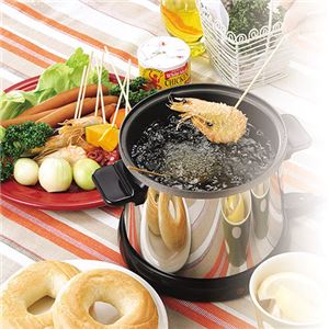 ミラータッチ 卓上電気フライヤー 22540907(卸商品)