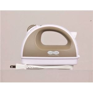 ララキュート 電動ハンドミキサー ケース付 モカ D-1126(卸商品)