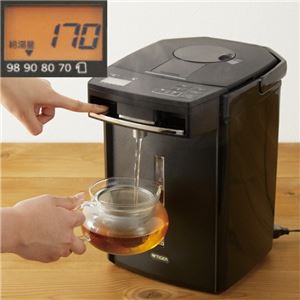 タイガー魔法瓶 蒸気レスVE電気まほうびん 2.2L ブラック PIM-G220K 1台(卸商品)