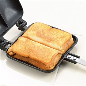 あつあつホットサンドメーカー ダブル K60413444(卸商品)
