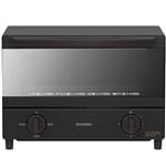 アイリスオーヤマ スチームオーブントースター 2枚焼き ブラック KSOT-011BNK005