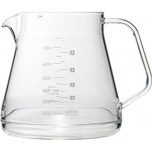 コーヒーサーバー 【2Wayドリッパーセット】 850ml 約150×122×137mm 日本製 ドリッパー 計量スプーン付き 『ストロン』(卸商品)