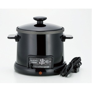 電気卓上串揚げ鍋(フライヤー/天ぷら鍋) 着脱式串掛けリング付き 『ほんわかふぇ』 日本製(卸商品)