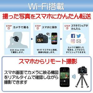キヤノン 一眼レフカメラ EOS KISS X90NK005
