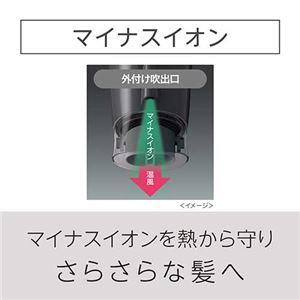 ヘアードライヤー イオニティ グレーNK005