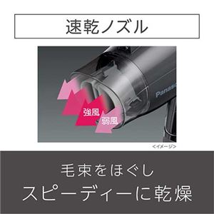 ヘアードライヤー イオニティ グレーNK005