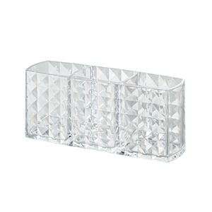 アクリル コスメ＆ブラシホルダー（長方形）× チークブラシスタンドNK005