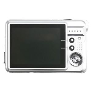 ASAGAO コンパクトデジタルカメラ ASCD2 2.7インチTFT液晶モニター搭載 シルバー ASCD2-SNK005