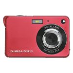 ASAGAO コンパクトデジタルカメラ ASCD2 2.7インチTFT液晶モニター搭載 レッド ASCD2-RNK005|卸直送品