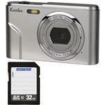 デジタルカメラKC-03TY + 32GB SDHCメモリカード 1セットNK005|卸直送品