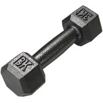 鉄アレー ダンベル 【3kg×6本】防滑 防傷 転がりにくい仕様 〔スポーツ用品 運動用品〕NK005|卸直送品