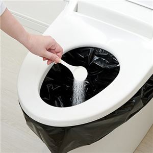 （まとめ） コジット緊急用トイレ凝固剤 500g（50回分） 1個 【×3セット】NK005