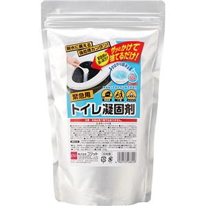 （まとめ） コジット緊急用トイレ凝固剤 500g（50回分） 1個 【×3セット】NK005